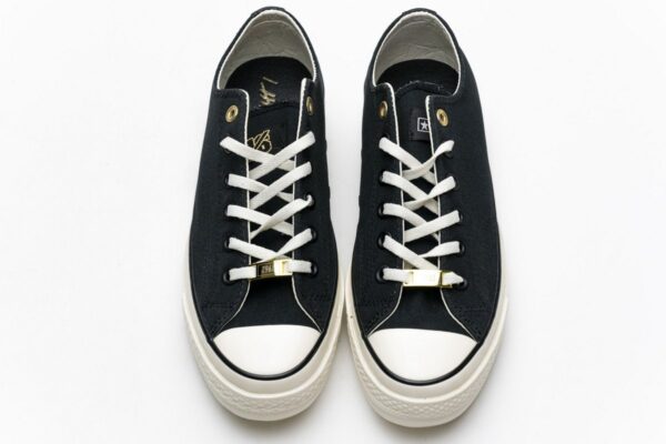 161408C Converse Chuck Taylor All-Star Ox Think 16 Black White - Image 11