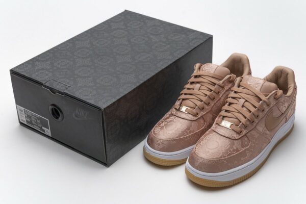 CJ5290-600 CLOT x Nike Air Force 1 Low “Rose Gold” - Image 7