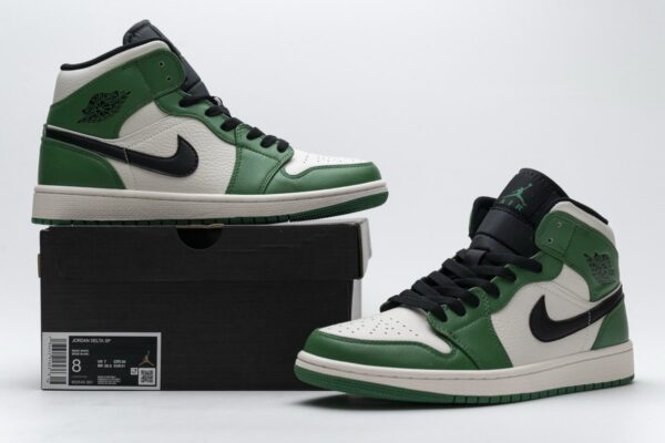852542-301 Air Jordan 1 Mid Pine Green - Image 2
