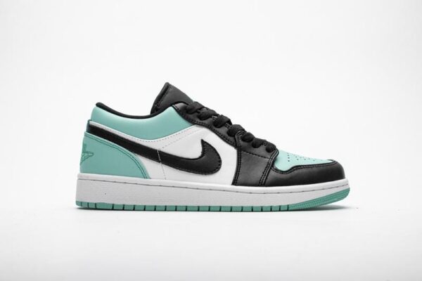 Air Jordan 1 Low Emerald Toe 553558-117 - Image 8
