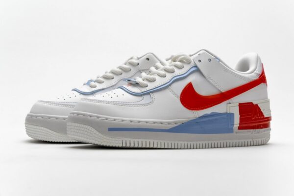 CQ9503-100 Womens Air Force 1 Team Orange - Image 6