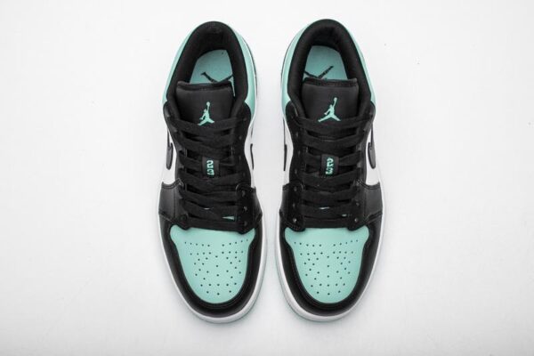 Air Jordan 1 Low Emerald Toe 553558-117 - Image 3