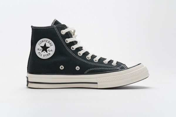 162050C Converse Chuck 70 HI Black Egret - Image 8