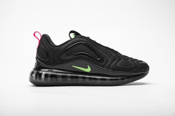 CQ4614-001 Air Max 720 Black Hyper Pink Scream Green - Image 6