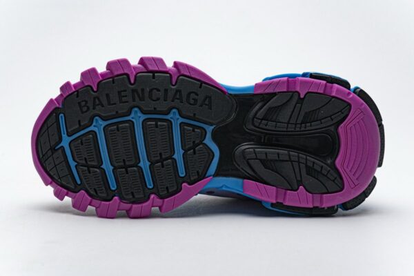 542436 W1GC1 4051 Balenciaga Tess S.Blue Pink Silver - Image 11