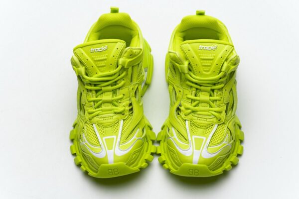 570391 W2GN3 1090 Blenciaga Track 2 Sneaker Black White - Image 4