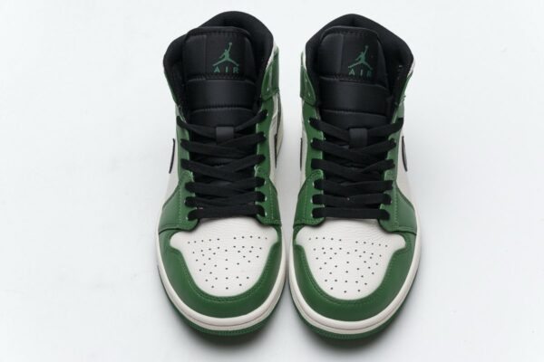 852542-301 Air Jordan 1 Mid Pine Green - Image 4