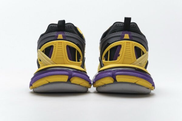 570391 W2GN1 2027 Blenciaga Track 2 Sneaker Yellow Black - Image 7