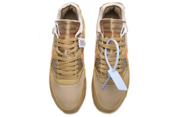 AA7293-200 Off-White x Nike Air Max 90 “Desert Ore” - Image 7
