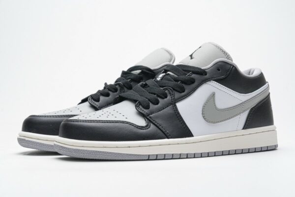 553558-039 Air Jordan 1 Low Light Smoke Grey - Image 6
