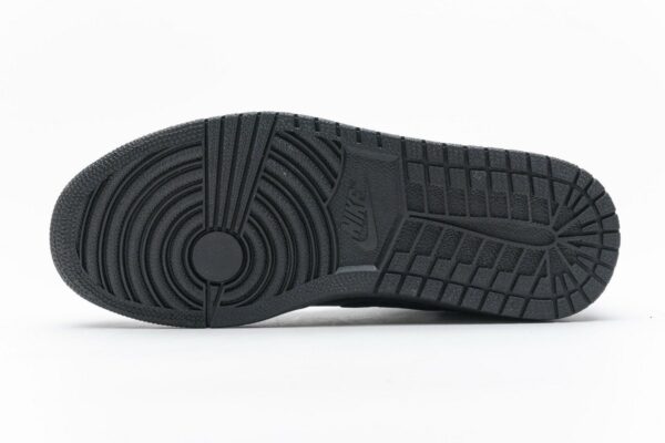CU2804-300 Edison Chen x Air Jordan 1 Mid “Fearless Black” - Image 14