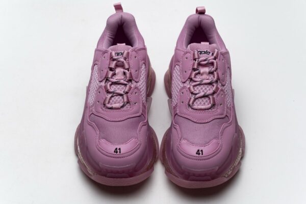 544351 W2GA1 5760 Balenciaga Triple S Pink - Image 4