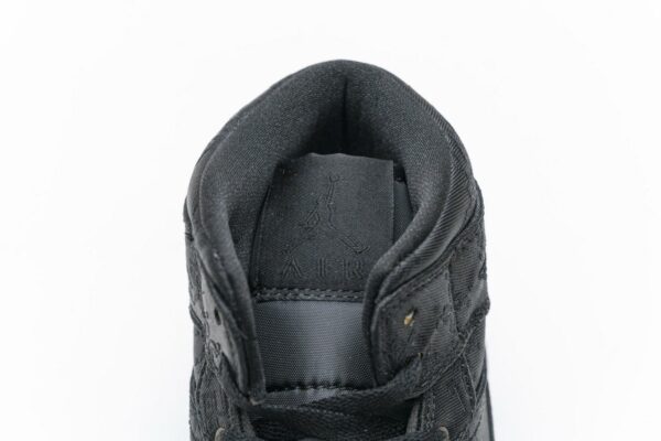 CU2804-300 Edison Chen x Air Jordan 1 Mid “Fearless Black” - Image 12