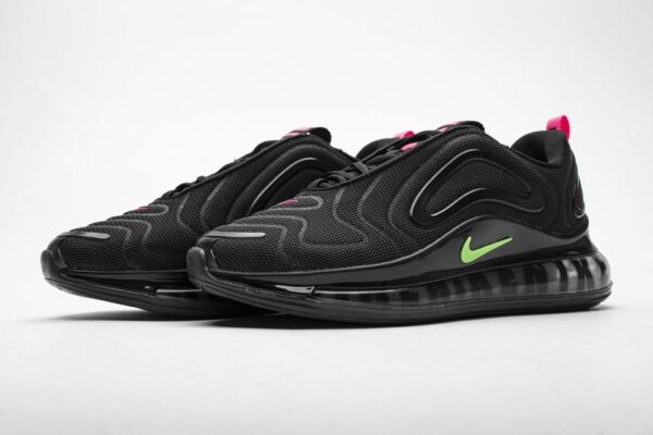 CQ4614-001 Air Max 720 Black Hyper Pink Scream Green - Image 5
