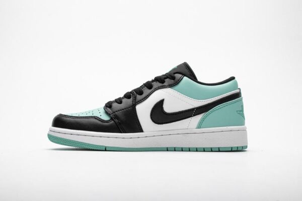 Air Jordan 1 Low Emerald Toe 553558-117