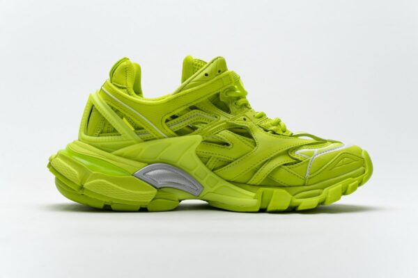 570391 W2GN3 1090 Blenciaga Track 2 Sneaker Black White - Image 9