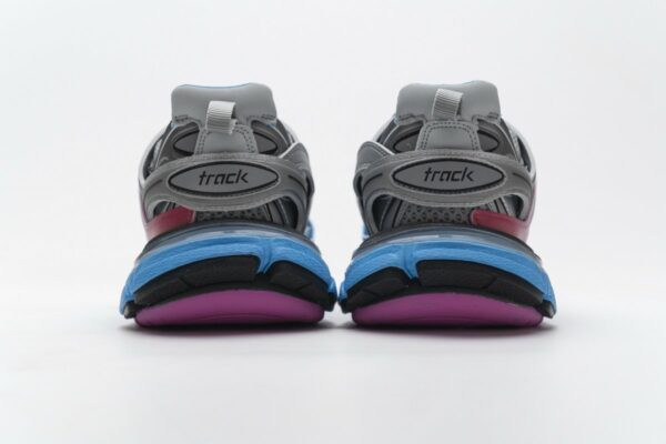 542436 W1GC1 4051 Balenciaga Tess S.Blue Pink Silver - Image 7