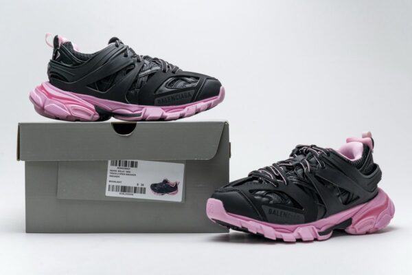 542436 W2LA1 4800 Balenciaga Tess S.Black Pink - Image 2