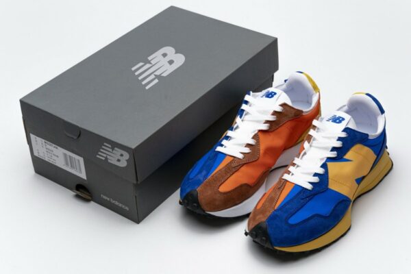 MS327LAA New Balance Blue Orange - Image 3