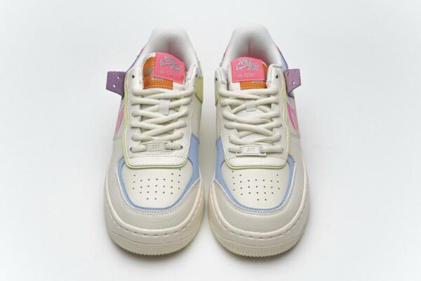 CU3012-164 Nike W Air Force 1 Shadow Pale Ivory Pink - Image 6