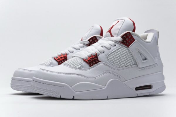 CT8527-112 Air Jordan 4 Retro “Metallic Red” - Image 6