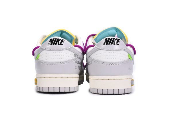 DM1602-100 OFF WHITE x Nike Dunk SB Low The 50 NO.21 - Image 5