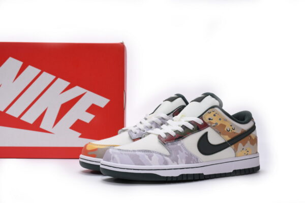Nike Dunk Low SE Sail Multi-Camo - Image 4