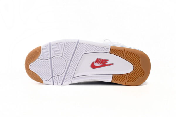 Nike SB x Air Jordan 4 White Blue - Image 8