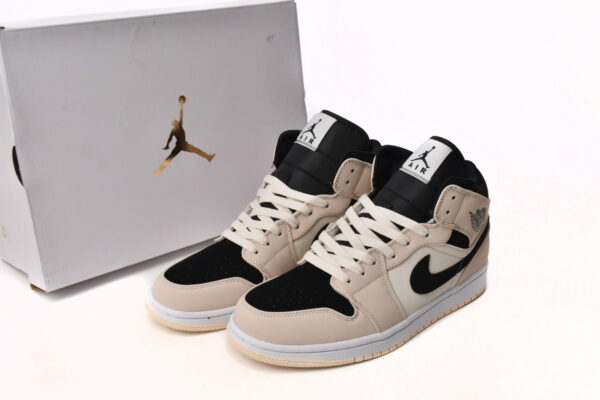 Air Jordan 1 Mid Barely Orange BQ6472-80 - Image 4